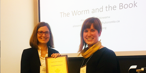 Read more about the article Alexandra Bolintineanu, keynote address and Early Career Award winner